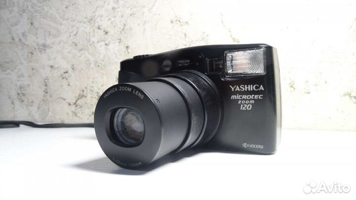 Фотоаппарат yashica microtec zoom 120 kyocera