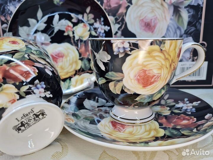 Чайные пары Нежный шелест Фарфор