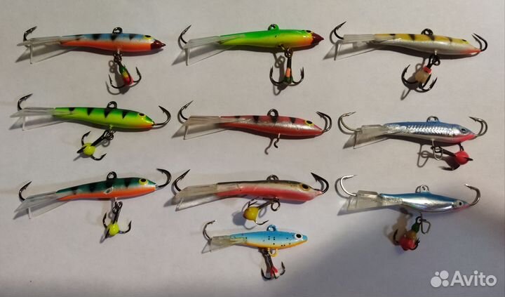 Зимние блëсны и балансиры