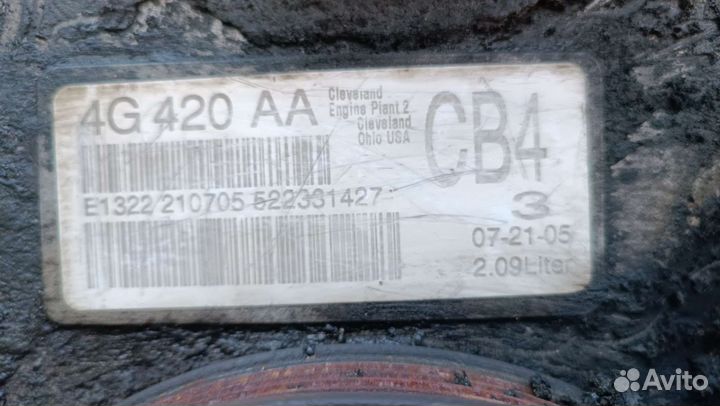 Двигатель на jaguar X- type 2.1