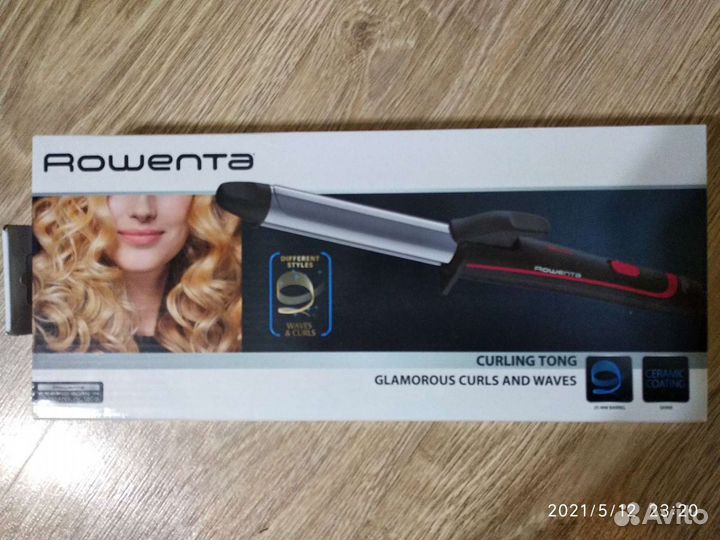 Новая Плойка. Электрощипцы Rowenta Curler 25 mm (C