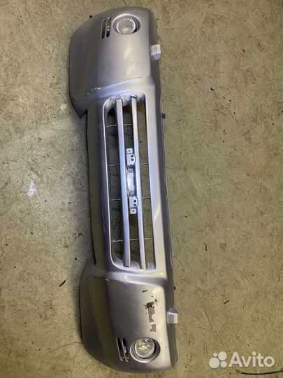 Бампер передний Mitsubishi Pajero III V73W