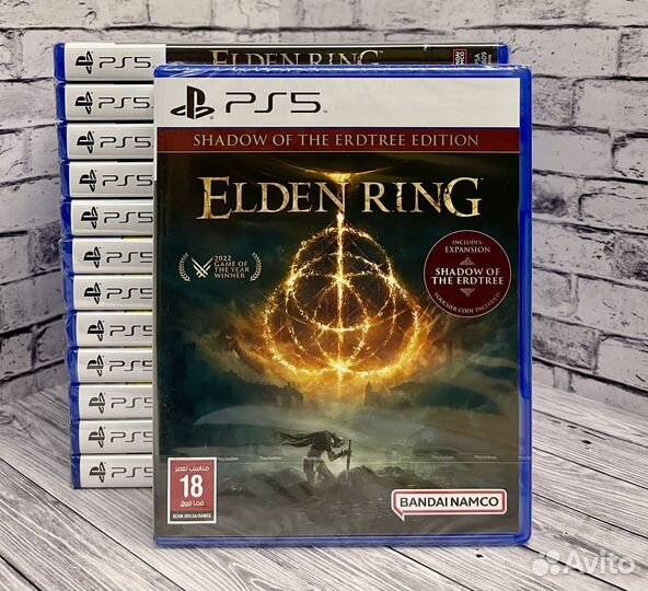 Elden Ring Shadow of The Erdtree PS5 Новый диск