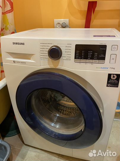 Стиральная машина samsung eco bubble 7 кг