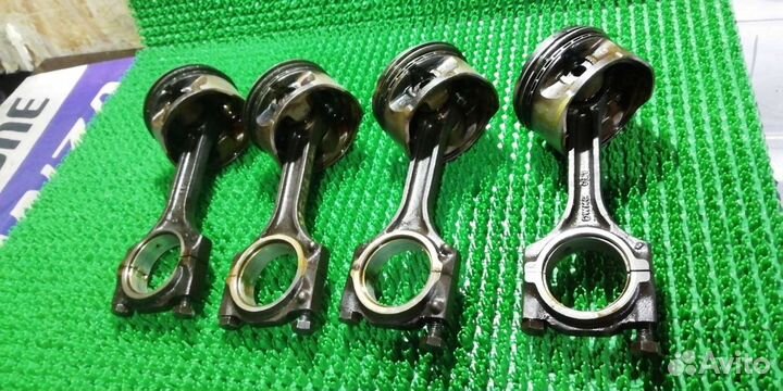 Поршень +шатун 1.5 Nexia 16 клапанная