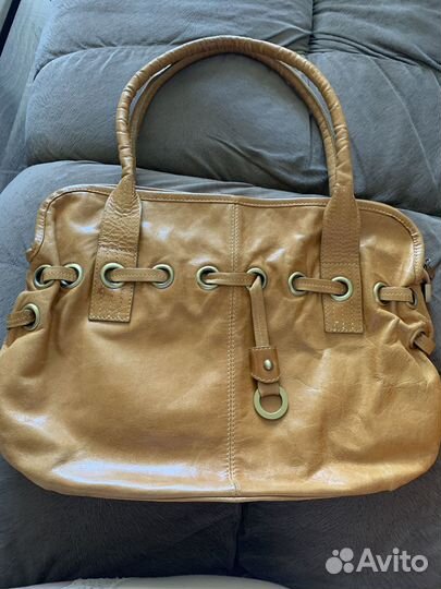 Сумка женская натуральная кожа бу