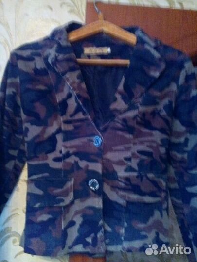 Вельветовый пиджак