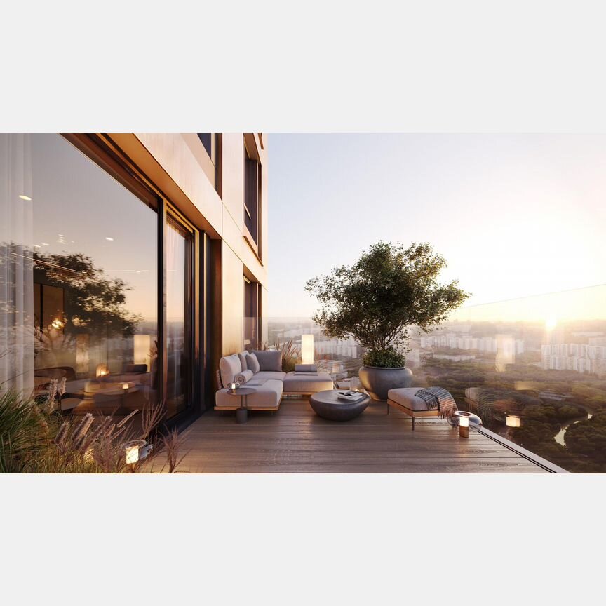 3-к. квартира, 84,4 м², 22/40 эт.