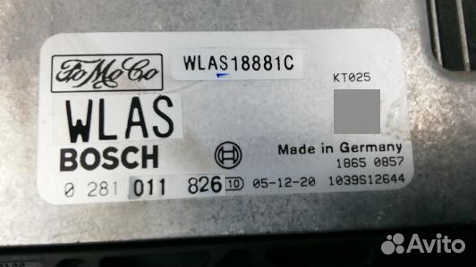 Блок управления двс ford ranger 2 (TEA27PC01)