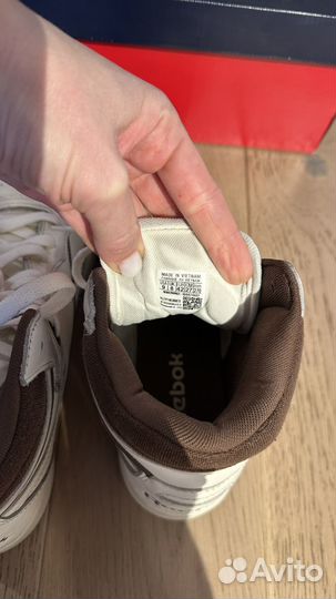 Кроссовки reebok высокие