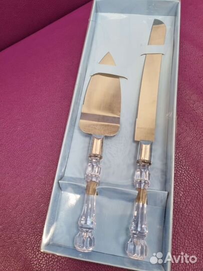 Нож и лопатка для торта