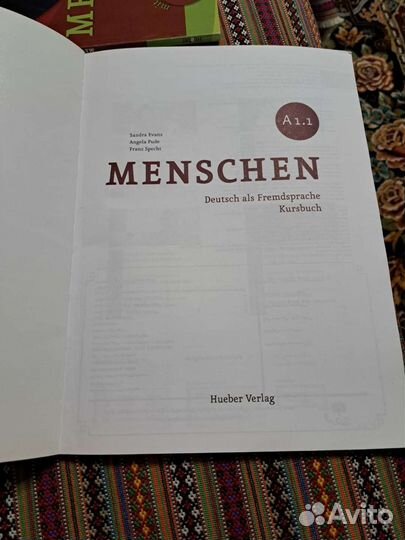 Учебник немецкого Menschen A1. 1