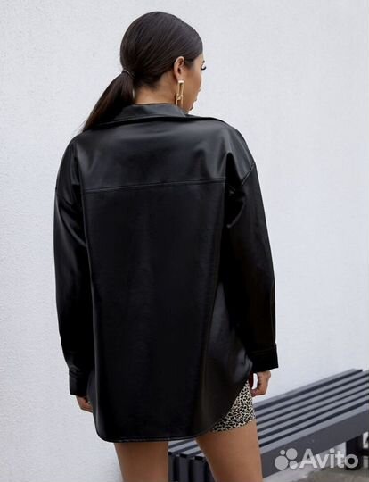 Кожаная рубашка