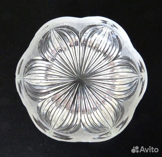 Салатник пепельница хрусталь СССР