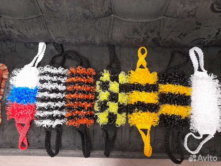 Мочалка ручной работы