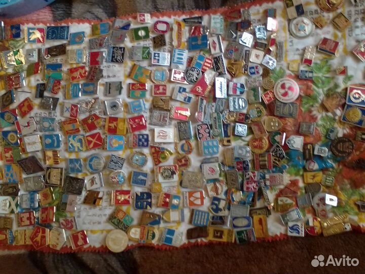 Значки СССР штук280 разные