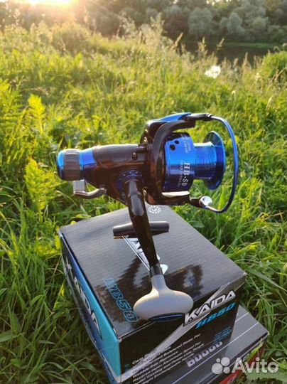 Катушка Kaida HB50 с байтраннером