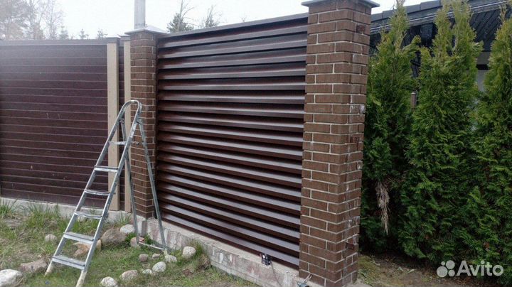 Ламели для забора жалюзи от производителя