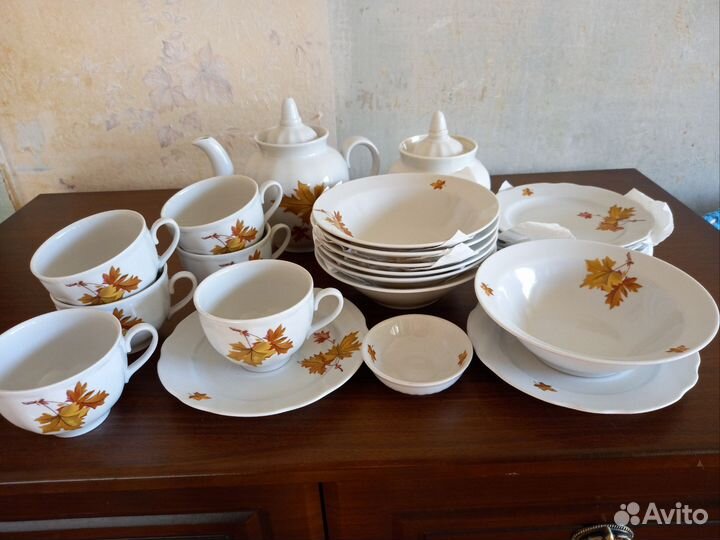 Чайно столовый сервиз дулево