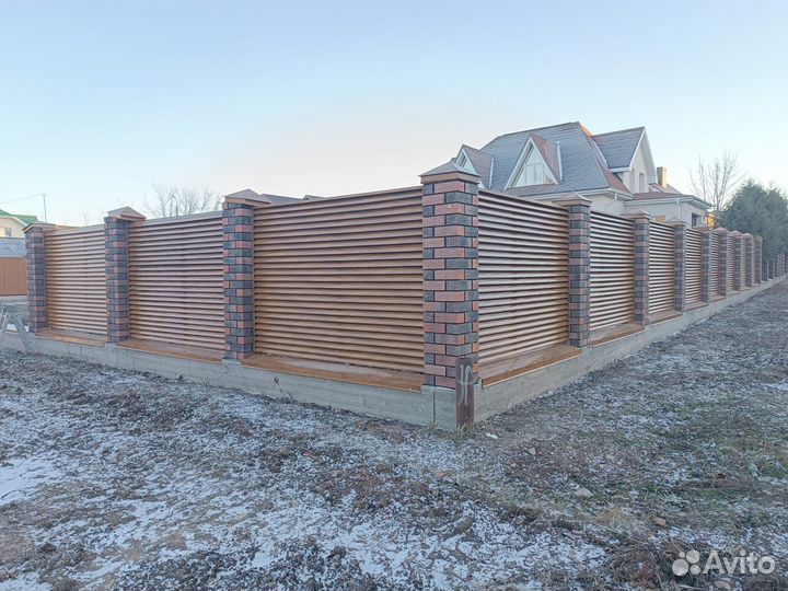 Евро жалюзи для забора