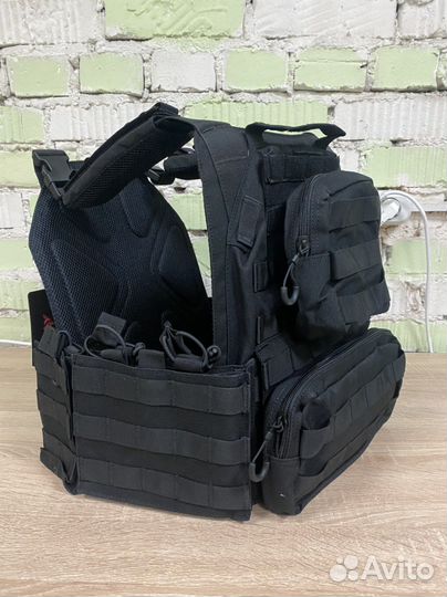 Разгрузочный жилет плитник якедо черный