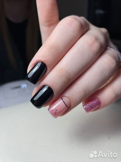 Маникюр покрытие гель-лак