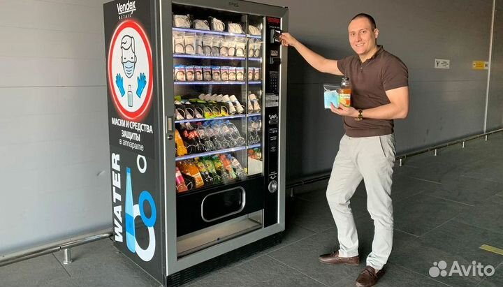 Купить бизнес с вендинговыми автоматами под ключ