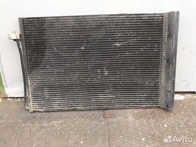 BMW 5 E60 радатор кондиционера