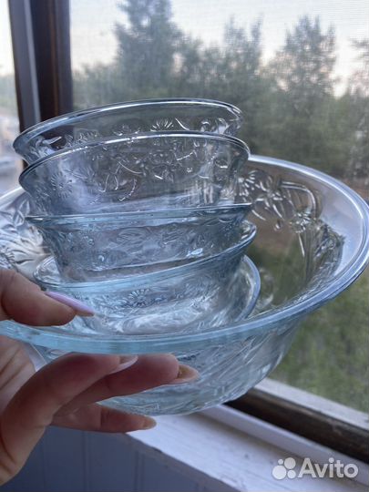 Посуда стеклянная новая