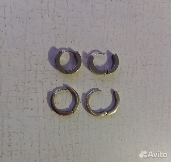 Серьги с сердечками кольцо кулон подвеска бабочка