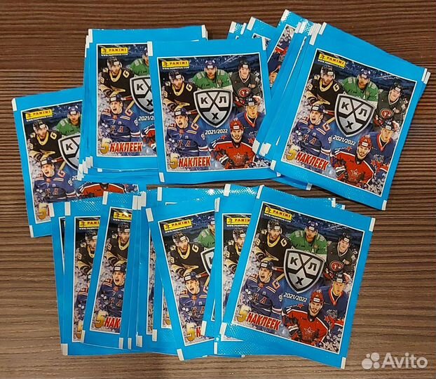50 пакетов кхл 21-22 Panini