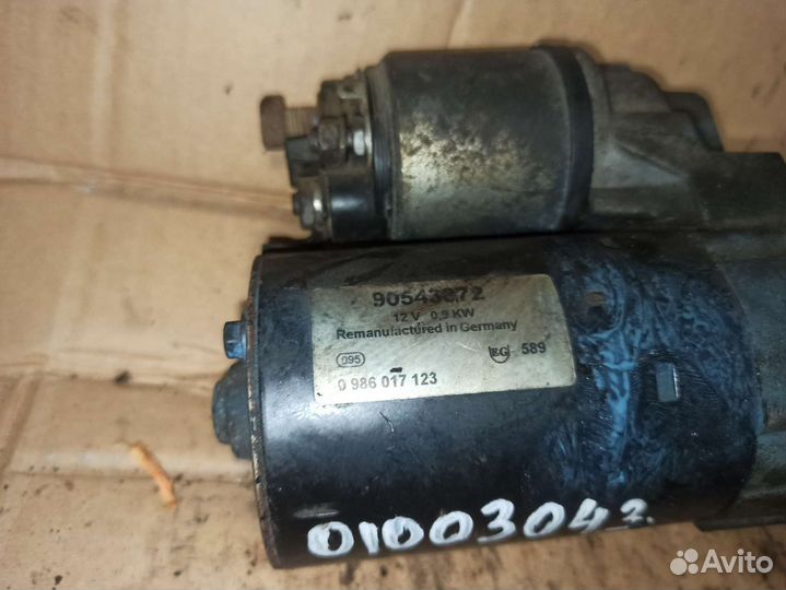 Стартер Opel Astra G 1998-2009 90543872