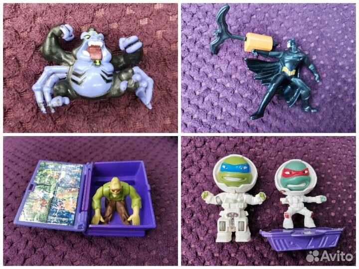 Игрушки из макдональдса пакетом