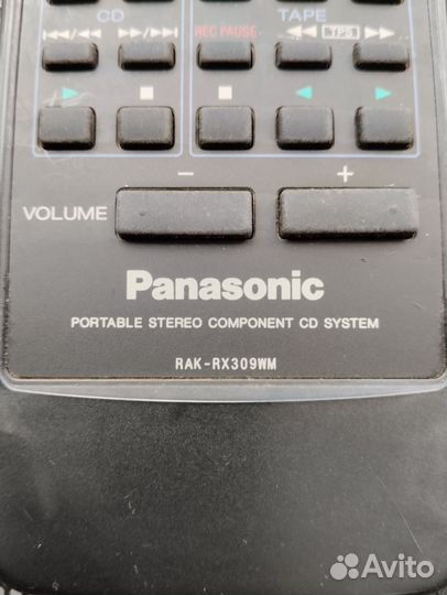 Пульт ду Panasonic RAK-309wm