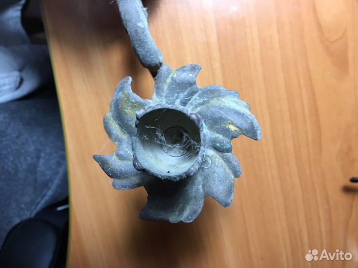 Подсвечник настенный бронза СССР