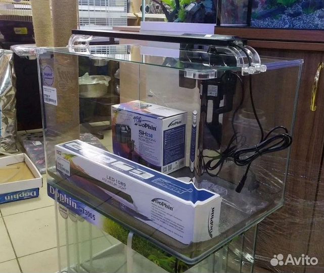 Аквариум KW Zone Dophin допхин гнутое стекло