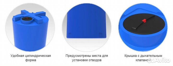 Ёмкость для воды 3000 литров