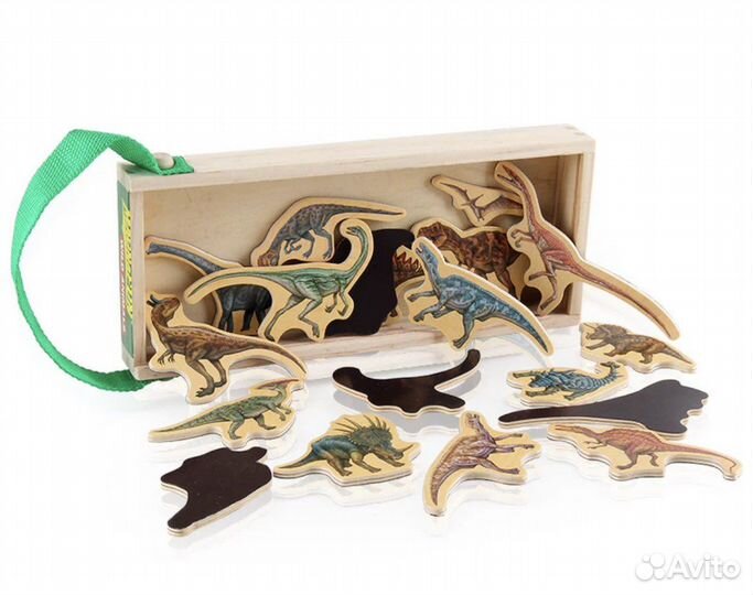 Магниты динозавры 20 штук