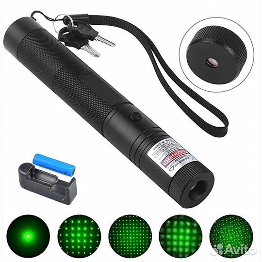 Лазерная указка SimpleShop мощная аккумуляторная