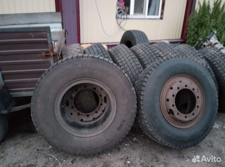 Колеса на камаз, кама 310 б/у от1500 до 7000 тр
