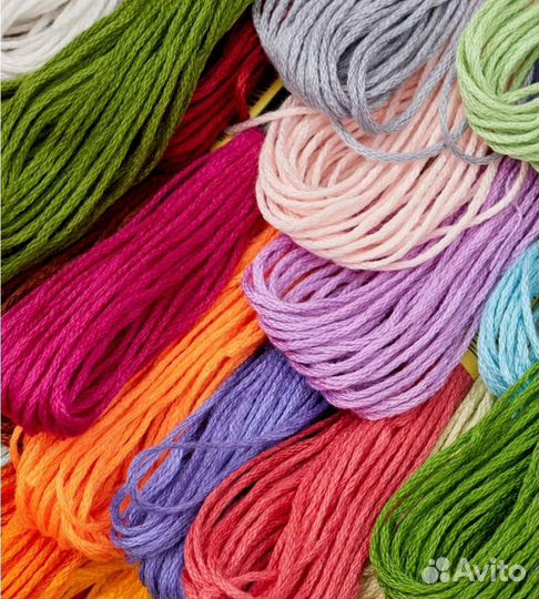 Нитки мулине схс аналог DMC поштучно или набором