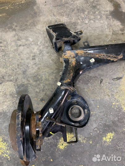 Балка заднего моста задняя Skoda Rapid седан CWV