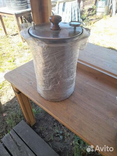 Коптильня горячего копчения из нержавейки