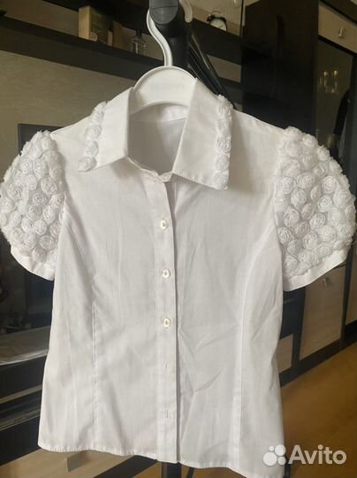 Блузка доя девочки рост 128