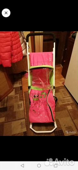 Детские санки с колесами