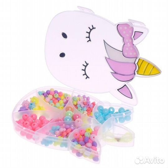 Набор для плетения браслетов (единорог)