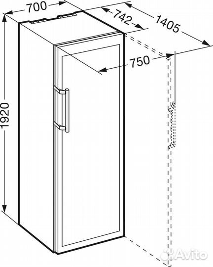 Винные шкафы Liebherr WTpes 5972-22 001 Vinidor