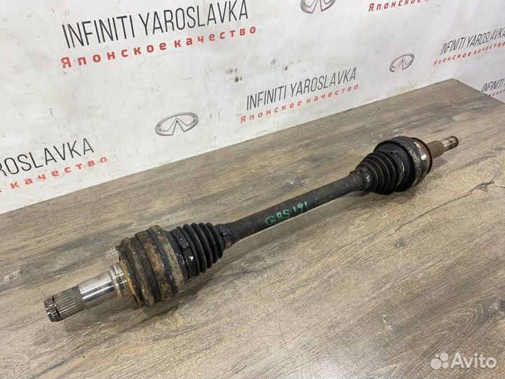 Привод полуось задний левый Lexus Gs350 GRS191