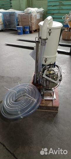 Вакуумный загрузчик полимерного сырья