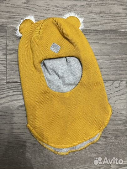 Шапка шлем детская зимняя